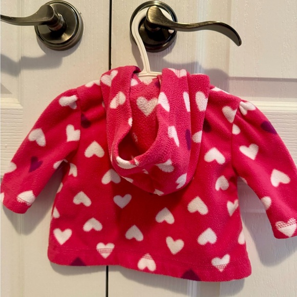 Old Navy 0-3 months baby girl zip up sweater - Picture 3 of 4